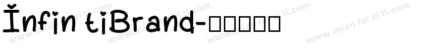 Infin tiBrand字体转换